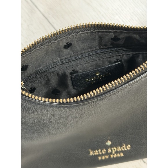 Kate Spade Rosie Women's Small Black Leather Crossbody Bag Adjustable Strap - Picture 4 of 11